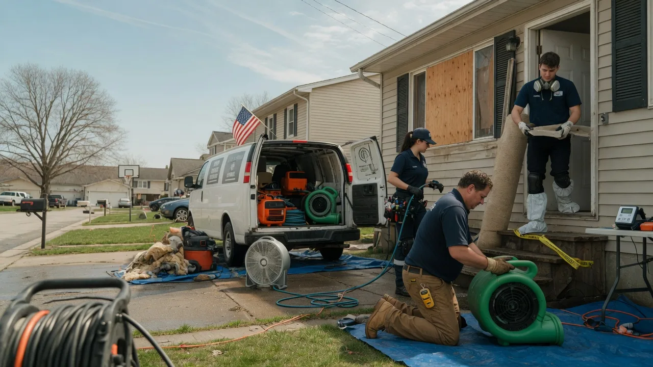 Water Damage Restoration in Montgomery, WV near me